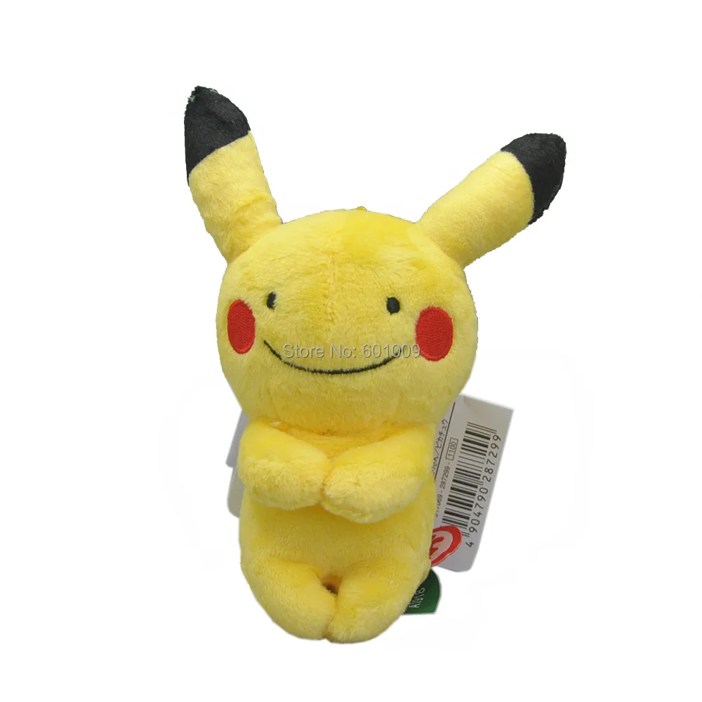 17 видов стилей Psyduck Meowth Ash Ketchum Brock James Jessie Misty 12 см плюшевый брелок в розницу