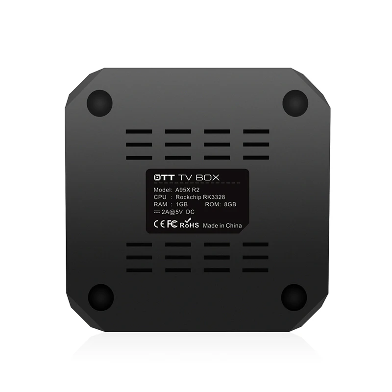 LED Дисплей Full HD медиаплеер 2.4 г 4 К Поддержка H.265 1 ГБ DDR3 8 EMMC ядра smart android 7.1 rk3328 ТВ
