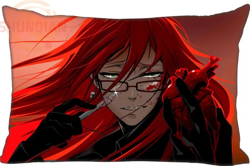 Grell Sutcliff полный прямоугольник наволочки для подушек горячая Распродажа Лучший