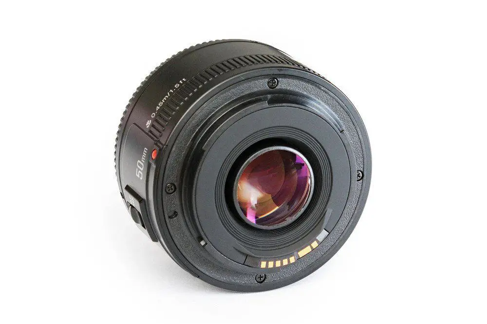 Объектив EastVita YN50mm F1.8 с большой диафрагмой и автофокусом для камеры Canon EF Mount