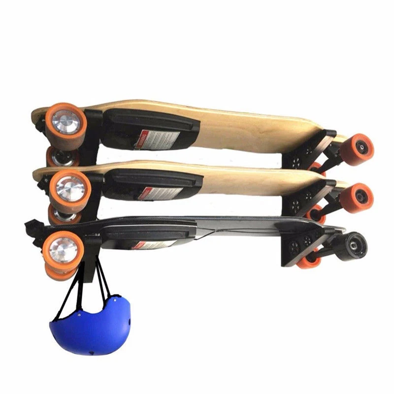 1 пара 123*20 см Стойка Longboard скейтборд настенный стеллаж с установленными винтами для хранения Вешалка Подставка Кронштейн