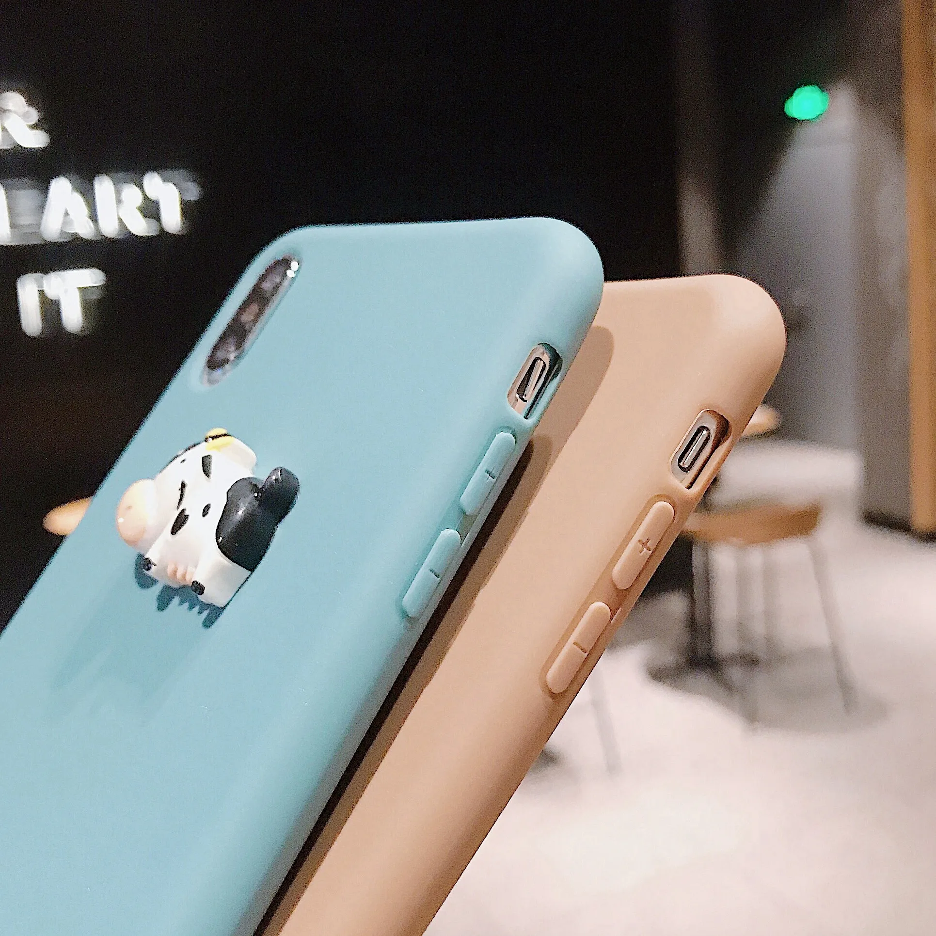 3D чехол для телефона с рисунком коровы iPhone 6 6S 7 8 Plus силиконовый XS Max X XR Fundas Etui |