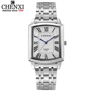 Новые женские модельные часы, модные часы, мужские роскошные Брендовые Часы с квадратным циферблатом, персонализированные повседневные часы для влюбленных пар с крутым ремешком