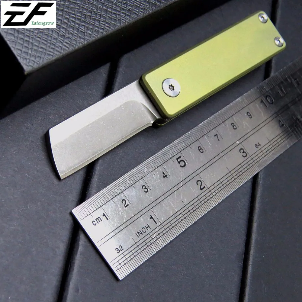 Eafengrow Serge MINI карманный складной Ножи M390 лезвие Титан Сплав Ручка Тактический выживания на открытом воздухе EDC инструмент ножи Новые