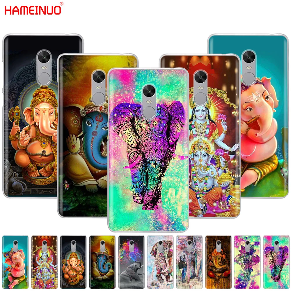 Чехол HAMEINUO Ganesha с изображением слона из индуийского Бога для Xiaomi redmi 5 4 1 1s 2 3 3s pro PLUS