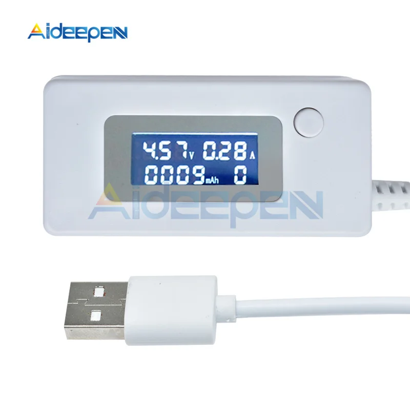 Мини ЖК-экран DC Цифровой вольтметр Амперметр USB тестер Портативный доктор напряжение измеритель тока мобильное зарядное устройство детектор 3-7 в