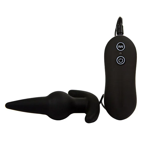 Эротический 10 режимов Мощный Анальная пробка фаллоимитатор вибратор