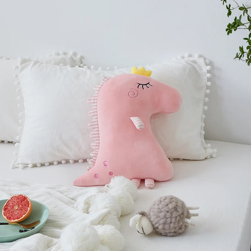 Dinosaur Shape Sleep Cushion Pillows for Kids Plush Stuffed Toys Baby Pillow Room Decoration Childrens Birthday Gifts | Игрушки и хобби