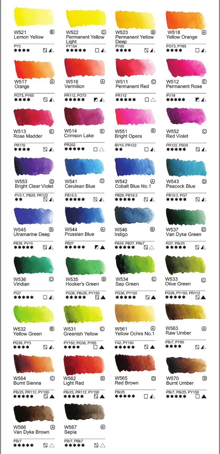 Korea Mijello Gold Master Color Koi краска для акварели 34 Цвета s картина упаковочный диск