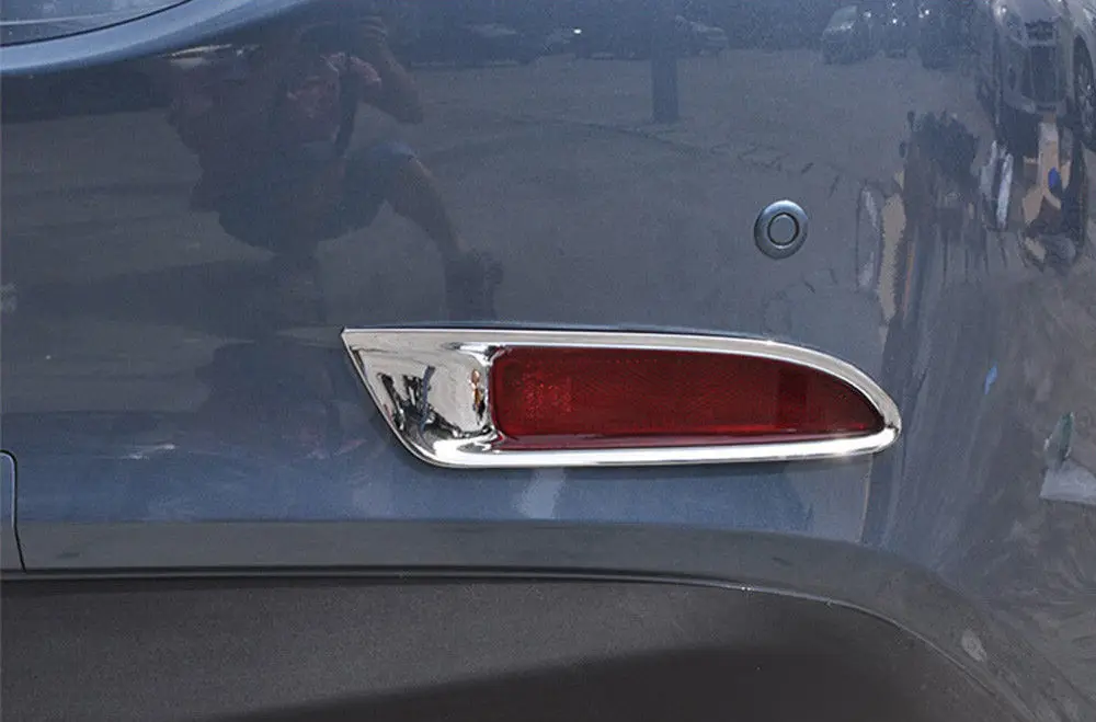 2 шт. хромированный чехол для Mazda 6 Atenza 2014 2015|fog lamp cover|tail light coversfog cover |