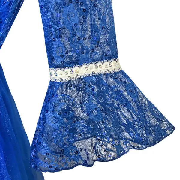 Flower Girl Dress Lace Sequin V-neckline Pageant Wedding 2020 Summer Princess Party Gowns Clothes Size 4-14 Carnival Vestidos | Детская