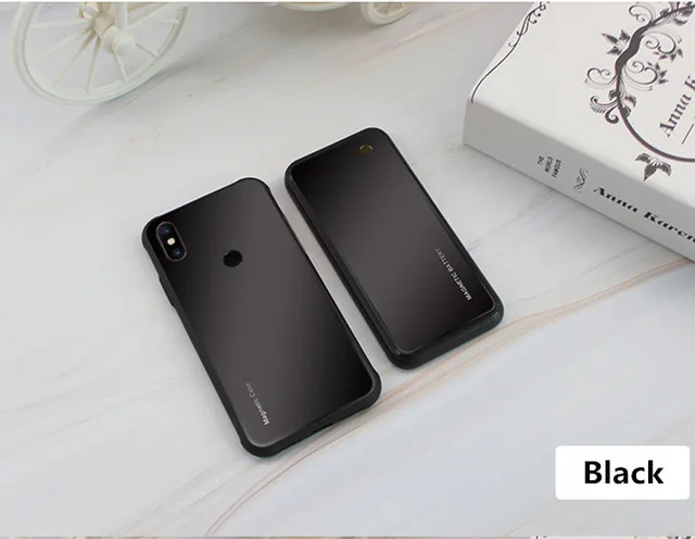 KQJYS внешнее магнитное зарядное устройство чехол s для Xiaomi mi X 3 Чехол зарядное устройство чехол power Bank чехол - Цвет: Black