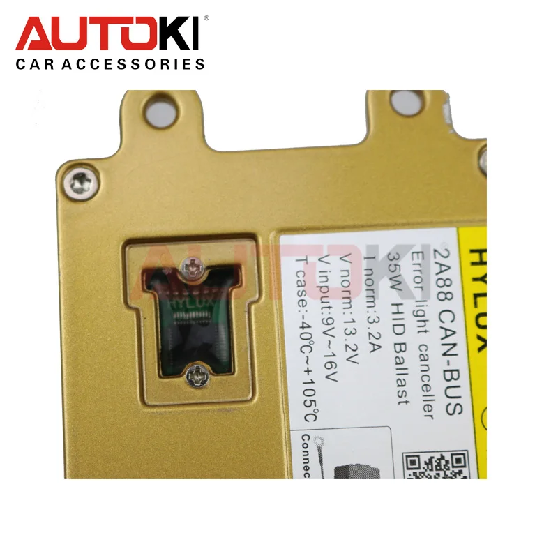 Бесплатная доставка 3 года гарантии 35 Вт 12 в тонкий Hyluxtek HID Bi Xenon балласт Can bus
