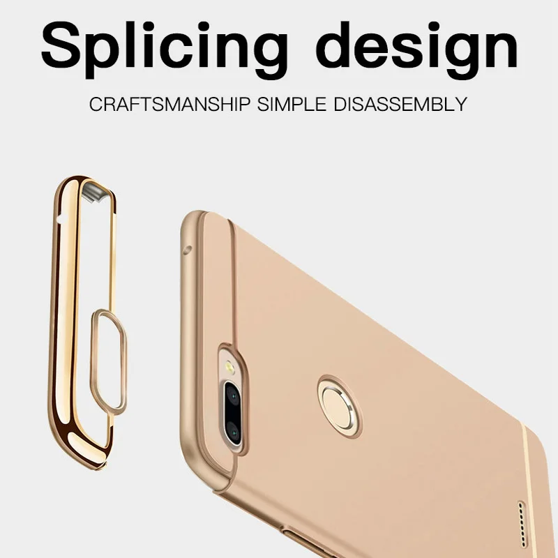 Роскошный защитный чехол с покрытием для Xiaomi Redmi 6 Pro 6A 5 Plus 5A чехол бампер для Redmi Note 7 6 Pro Чехол