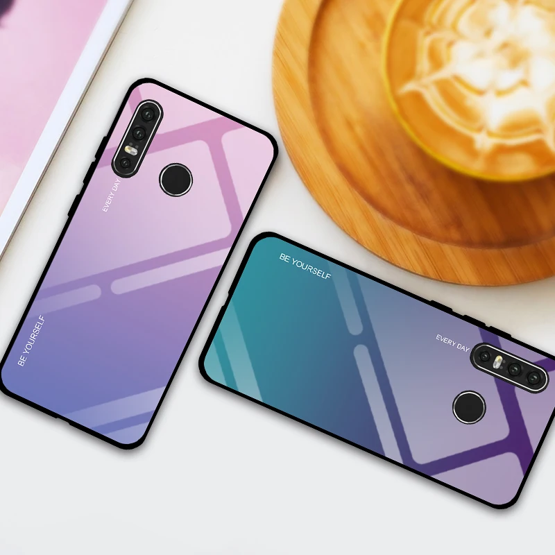 Чехол из закаленного стекла для Huawei P30 P20 lite Honor 8X 10 9lite mate 20 pro nova 4 3 3e 3i|Бамперы| |