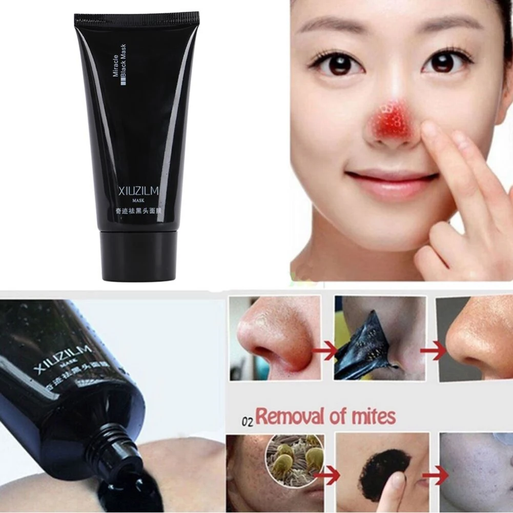 Черная маска Hinmay от угрей Remover глубокая очищающая черные точки Peel Off для женщины
