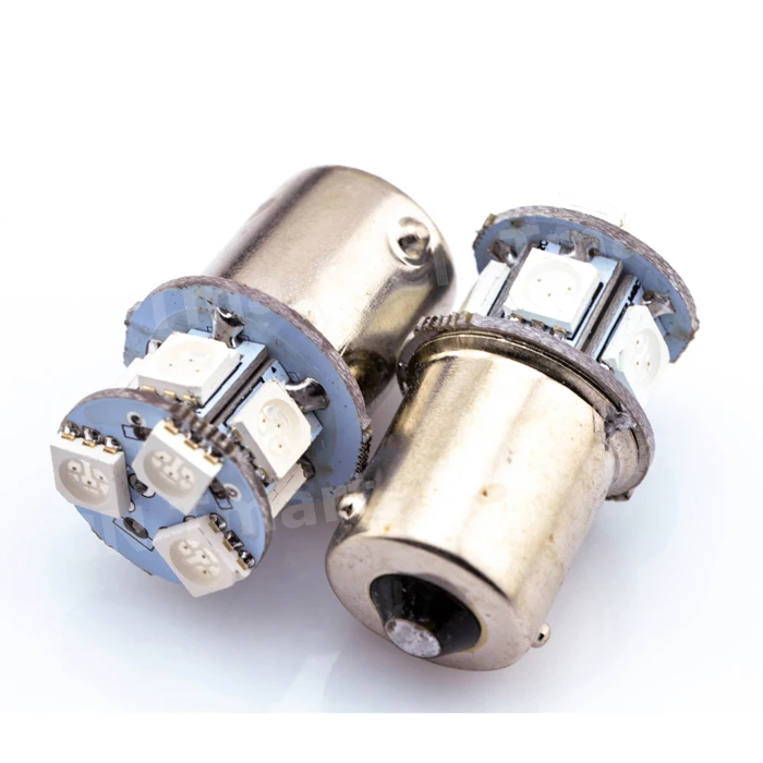 2X BA15s 1156 8 Smd 5050 стояночный светильник задние лампы DC12v авто сигнал поворота Litghting