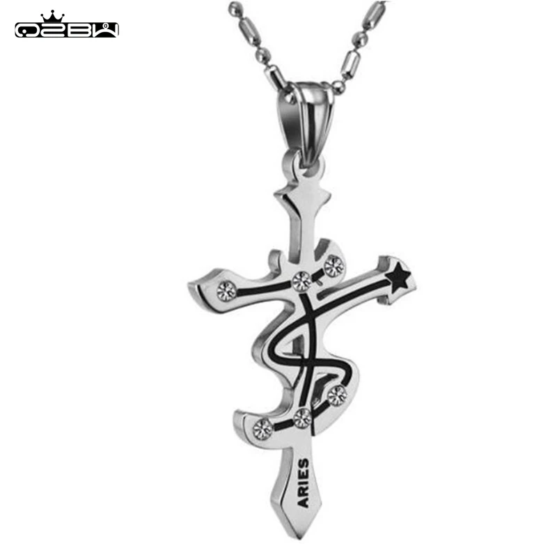 Новый 2017 ювелирные изделия двенадцать созвездий подарок кубического циркония