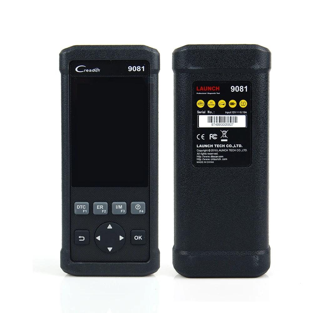 CReader 9081 OBD2 считыватель кода диагностического сканера инструмент CR9081 DIY Полный OBD