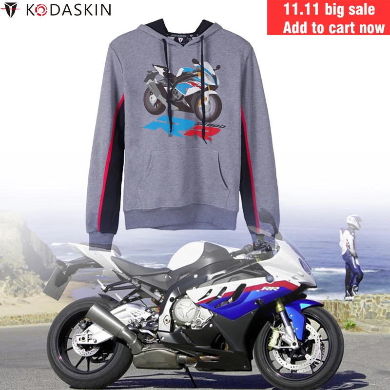 Мужские толстовки с капюшоном KODASKIN Racer модные куртки для мотогонок командные BMW
