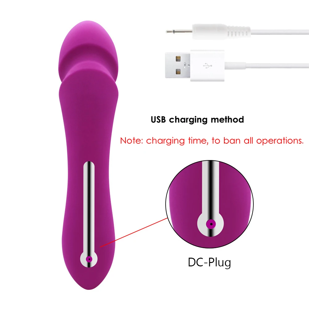 Powerful Vibrator for Woman 16 Speed AV G Spot Magic Wand Vibrators Massager Oral Clit Adult Sex Toys Erotic | Красота и здоровье