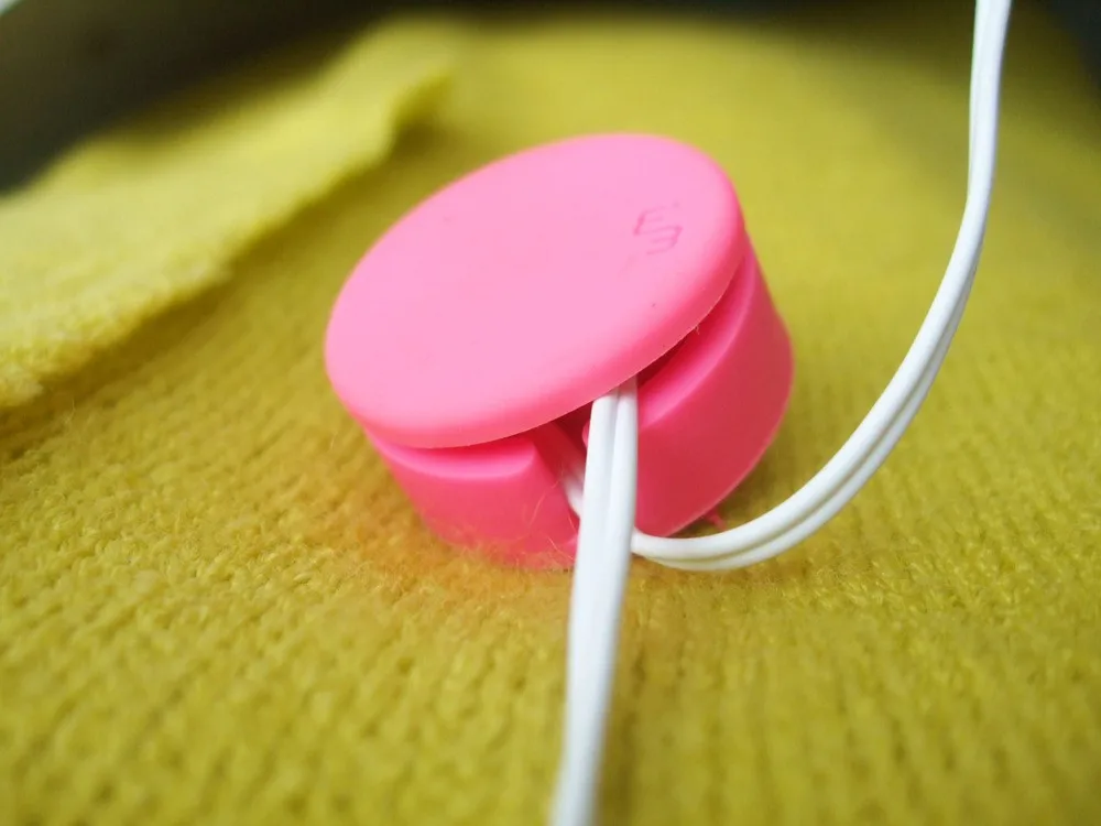 2017 держатель для наушников устройство намотки кабеля милая Яркая Цветная