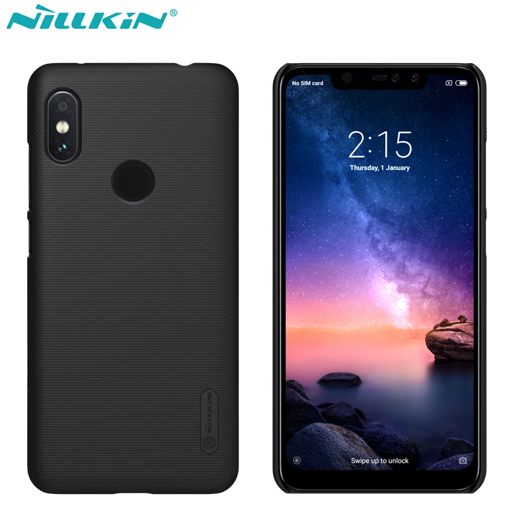 Чехол для Redmi Note 6 pro чехол note NILLKIN Frosted жесткая задняя крышка из ПК redmi global gift