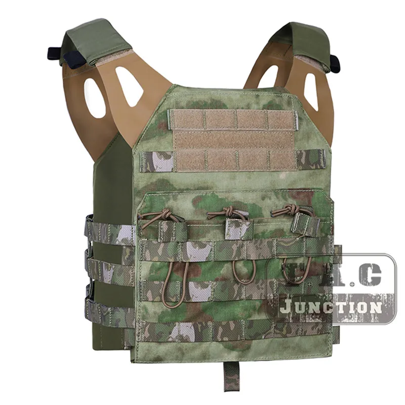 AT-FG Emerson Тактический jumpable облегчённый бронежилет EmersonGear СКП нападение легкий боевой жилет Регулируемый Молл+ таблички средства ухода за кожей панцири - Цвет: AT-FG