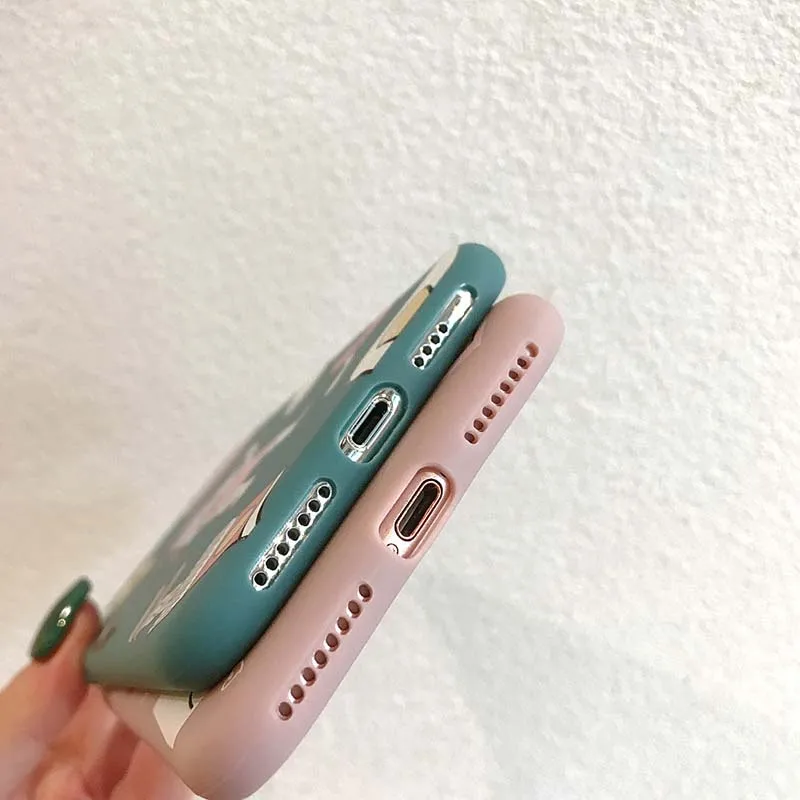 Cartoon Cute Weight loss inspirational girl Phone Case For iPhone X XR XS Max 6 6S Plus Soft Back Cover 7 8 |