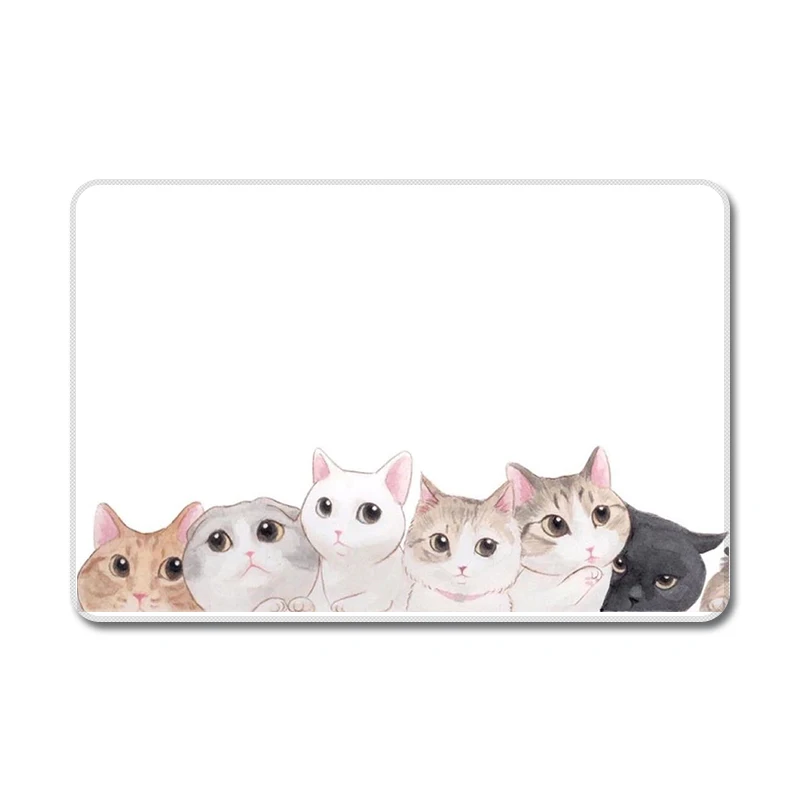 Sweet Kitty Pet Cat Animals Cool Designs Nature Rubber Table Mouse Pad Laptop Computer Enclosure Mousepad Mat | Компьютеры и офис