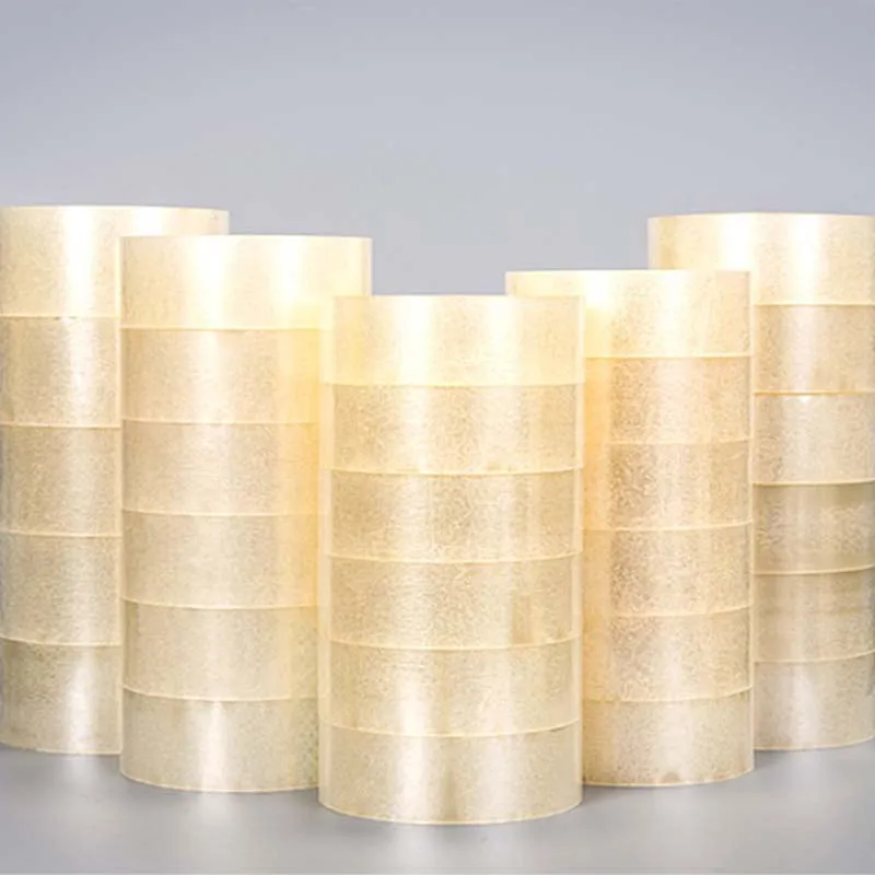 Прозрачная упаковка 2 рулона прочная клейкая лента герметик для герметизации