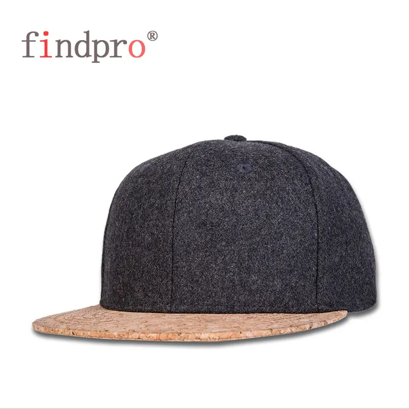 Findpro брендовая бейсбольная Кепка Gorras Bone Woll Cork оригинальные бейсболки головные