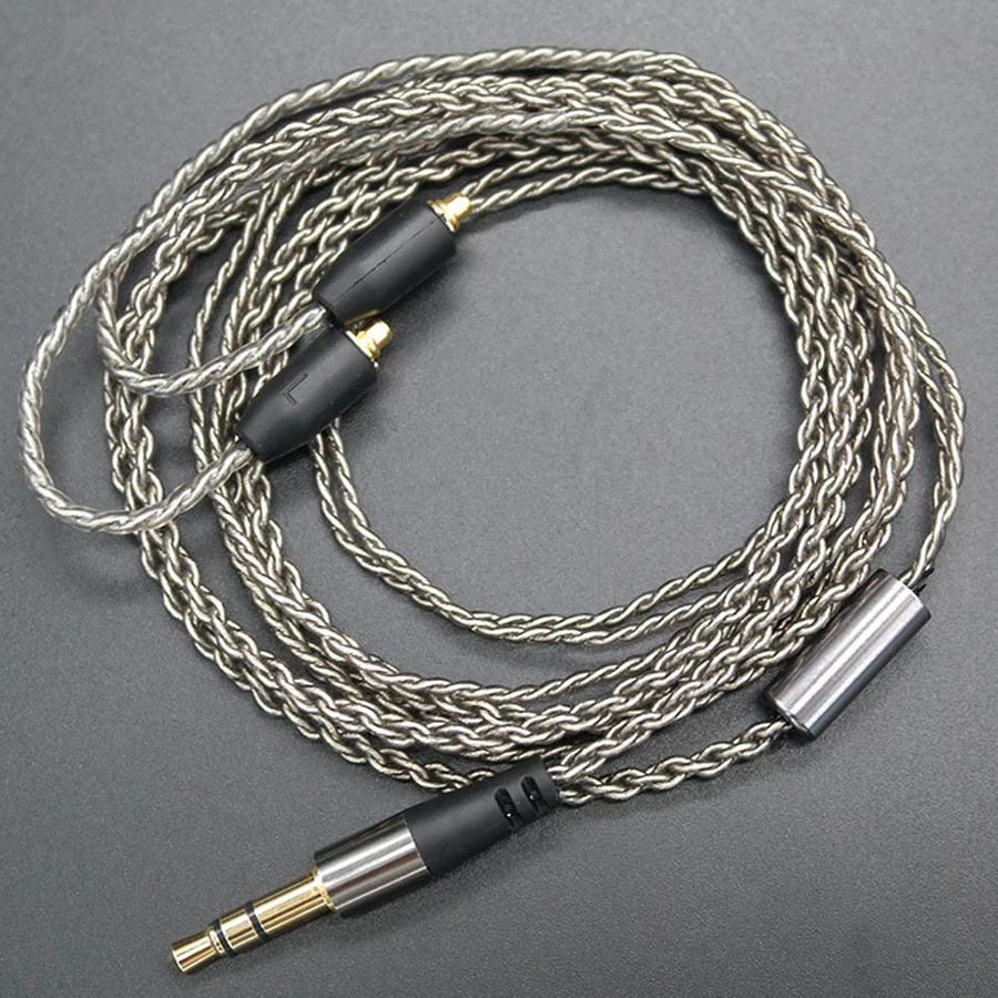 Съемный DIY MMCX наушники в ухо Спортивная музыка Пот стерео бас гарнитура Кабель