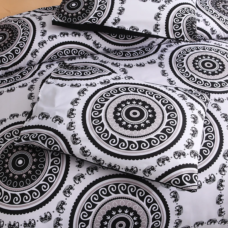 

3 Pcs Bedding Set 1 Pcs Duvet Cover/quilt Cover+2 Pcs Pillowcase Size Twin Full Queen King Size Bedding Set Luxury Linens E