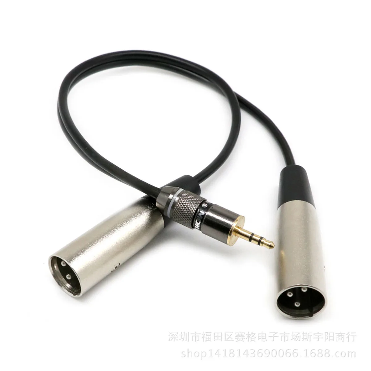 Аудио кабель 3 5 мм стерео 2 XLR Сделано в Китае Canon/мать отложным воротником карты