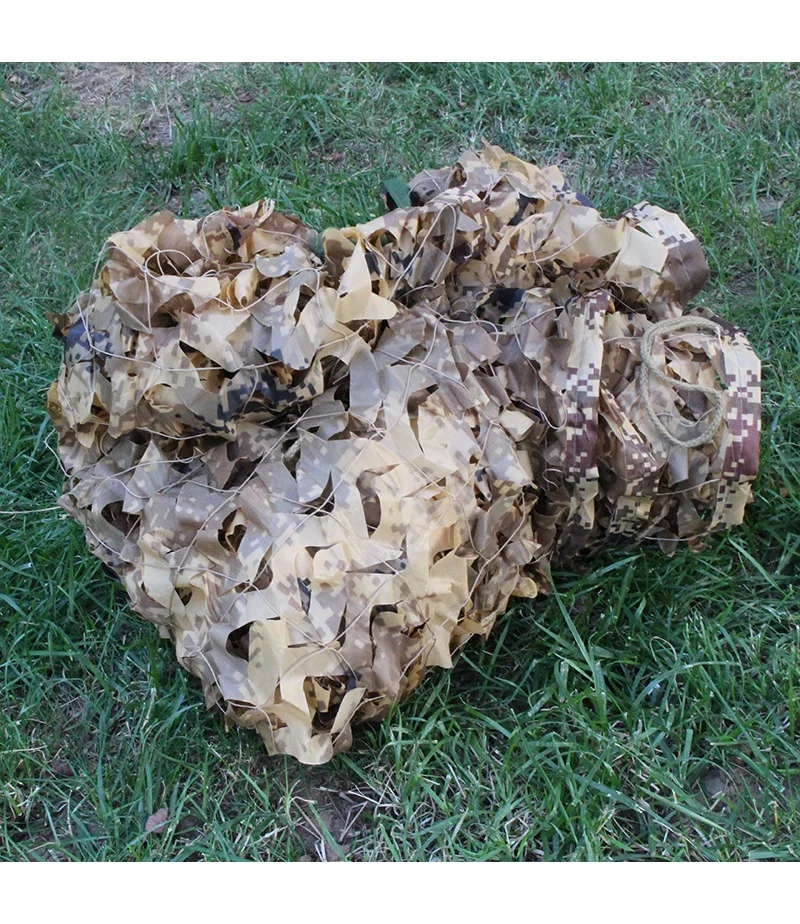 1X1 м наружный охотничий походный камуфляж сетка крышка капля сетка небольшой размер камуфляжная сетка для военных армии солнцезащитный навес автомобильная палатка