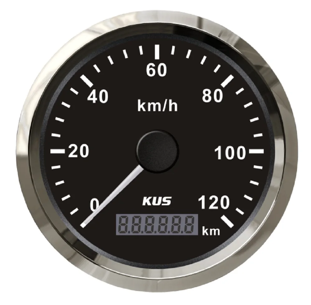 KUS гарантия 85 мм GPS Спидометр Одометр 120 км/ч для автомобиля Мотоцикл грузовики ATV