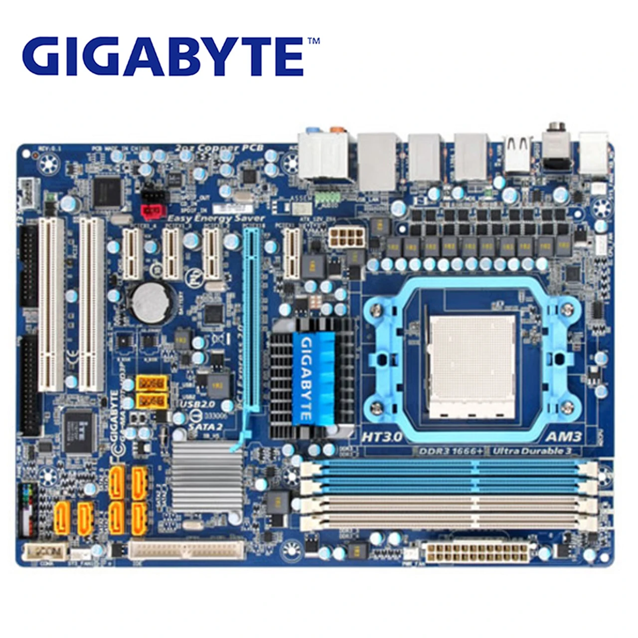 

For AMD AM3 Gigabyte GA-MA770T-UD3P Motherboard DDR3 USB2.0 16G Socket MA770T MA 770 770 UD3P Desktop Mainboard Systemboard Used