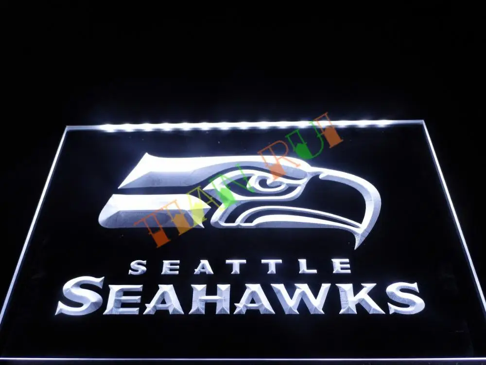 LD242- Seattle Seahawks Bar Pub LED Neon Light Sign home decor shop crafts | Дом и сад