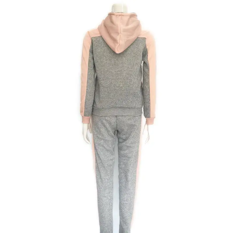 Женские толстовки и брюки одежда комплект из 2 предметов Теплый Новый женский