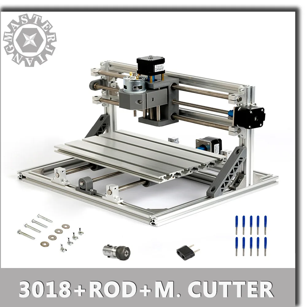 CNC 3018 + ER11 5mm удлинитель v фрезерные фрезы лазерная гравировка DIY Мини