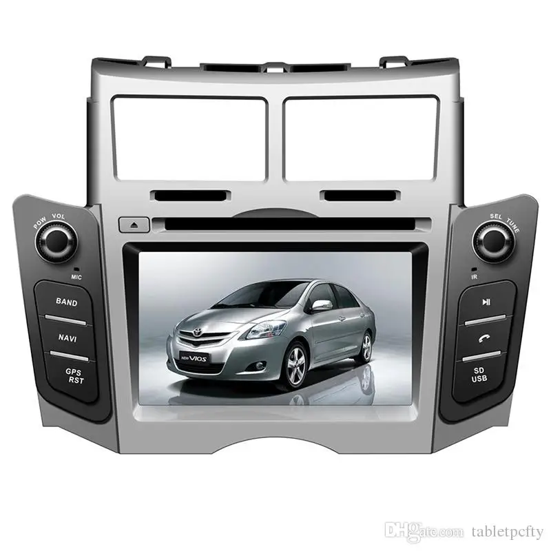 " автомобильный dvd-плеер с gps(опт), аудио радио стерео, автомобильный мультимедийный головной узел для TOYOTA YARIS 2005 2006 2007 2008 2009 2010 2011