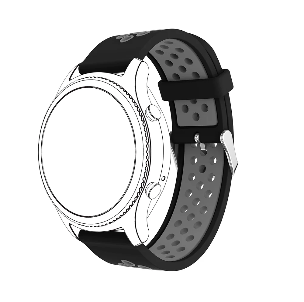 22 мм сменный ремешок для Samsung Gear S3 классический часов спортивный силиконовый