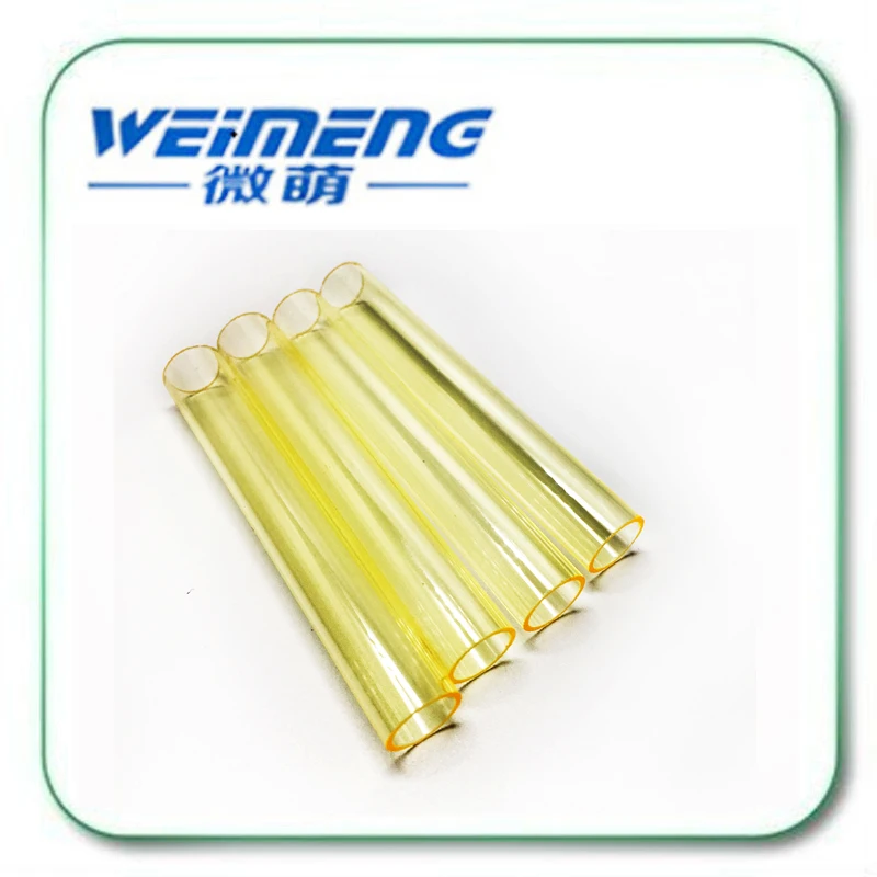 

Weimeng 12*80 мм фильтрованная кварцевая стеклянная трубка/лазерная трубка/желтая трубка фильтра фабричная Прямая поставка по выгодной цене
