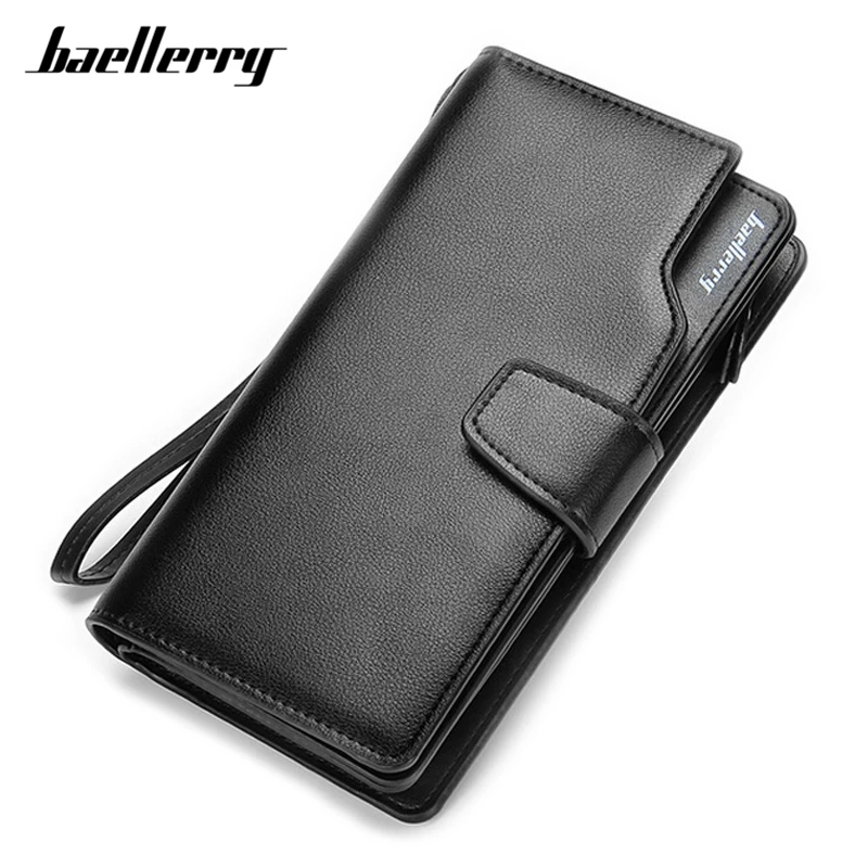 Baellerry много отправляются Для мужчин ts браслет кошелек высокое качество кожаная