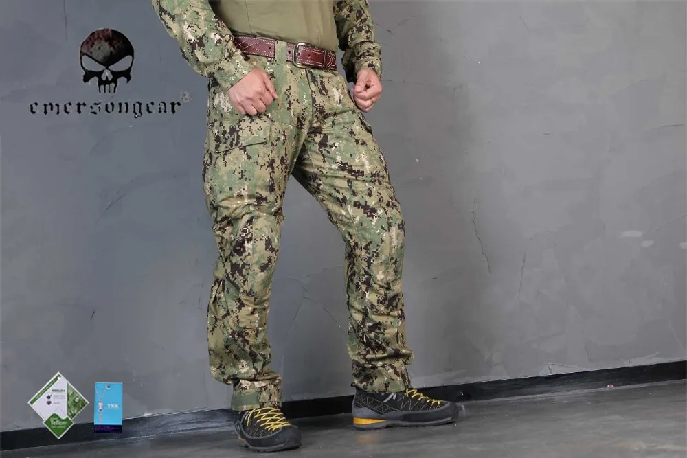 Emersongear армейские штурмовые штаны Тактические Военные bdu Брюки Серый Волк AOR2