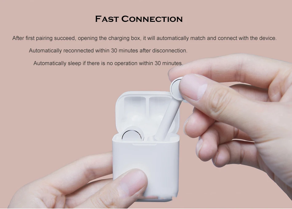 Xiaomi Airdots Pro Bluetooth Eerphone Xiaomi Air TWS ENC Беспроводная стереогарнитура ANC сенсорное управление AAC HD звук