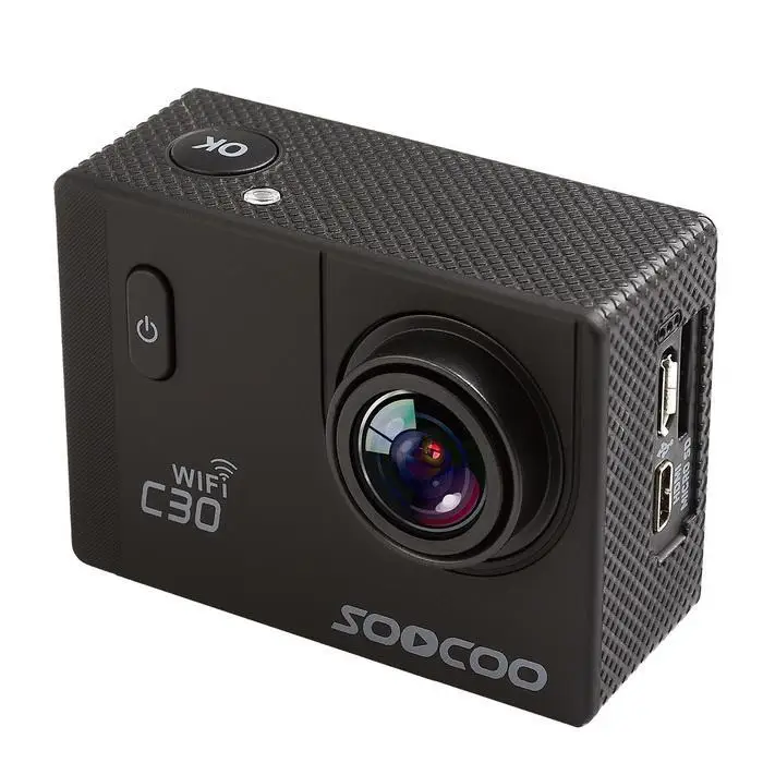 SOOCOO на C30 4 K спортивные Камера 1080 P/60FPS HD WIFI гироскоп NOVATEK96660 30 м Водонепроницаемый действие Камера Водонепроницаемый C30 Спорт Камера