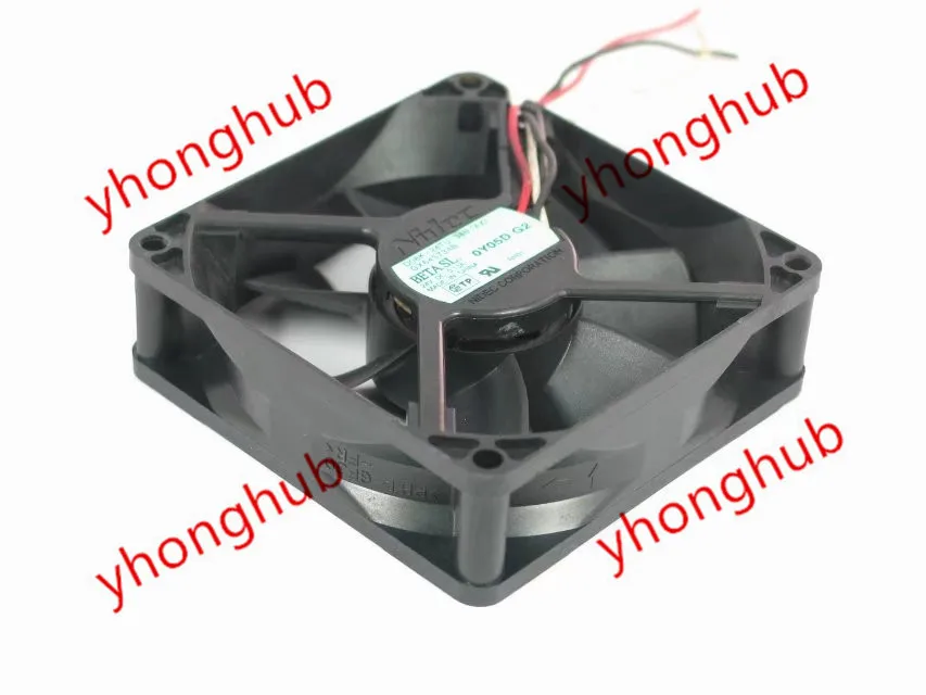 Вентилятор охлаждения сервера Nidec D08K-24TU 34B DC 24 В 0 13a 80x80x25 мм 3 провода