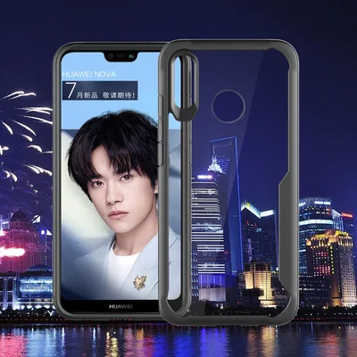 Чехол для Huawei nova 3 противоударный Прозрачный чехол телефона 3i Мягкая силиконовая